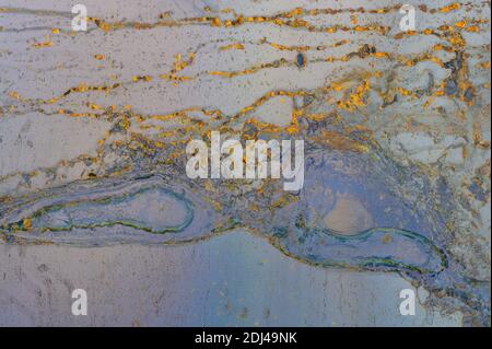 Rusty metal plate texture background Stock Photo