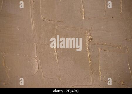 Paint strokes. Volumetric brush strokes. Clay crafting. Stock Photo