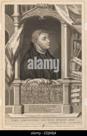 Dan John Lydgate of Bury Poet Laureate circa 1750 by George Vertue ...
