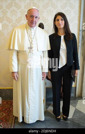 Pope Francis met with newly elected mayor of Rome Virginia Raggi at the ...