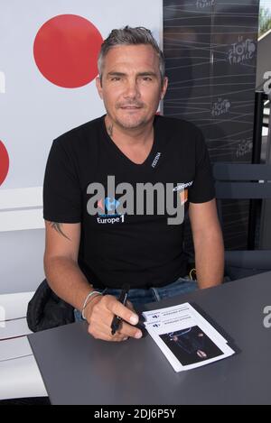 Richard Virenque at the village during the tour de France in France, on July 2, 2016. Photo by Laurent Zabulon/ABACAPRESS.COM Stock Photo