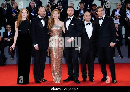 Ellie Bamber, Tom Ford, Amy Adams, Aaron Taylor-Johnson, Robert Salerno and  Jake Gyllenhaal attending the '