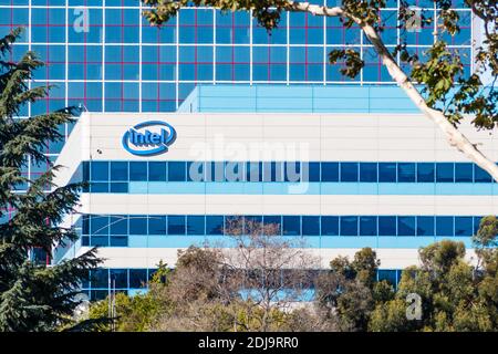 Intel Corporation Headquarters in Santa Clara California Stock Photo - Alamy