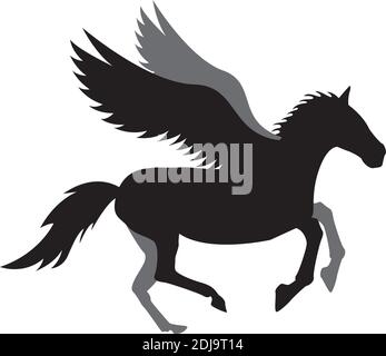 Unicorn icon design template vector isolated illustration Stock Vector