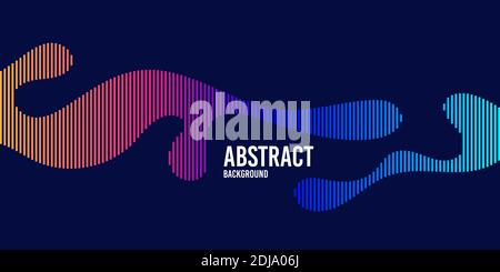 Modern colored poster for sports. Abstract vector style. Illustration suitable for design - Vector Illustration Stock Vector