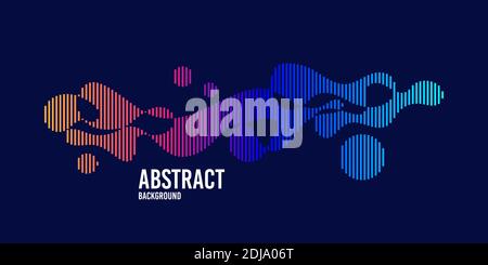 Modern colored poster for sports. Abstract vector style. Illustration suitable for design - Vector Illustration Stock Vector