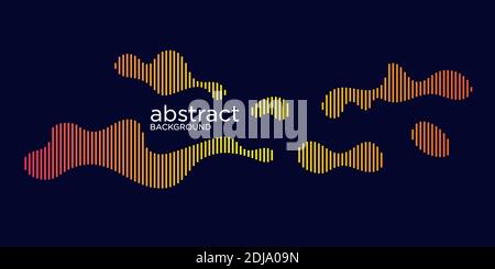 Modern colored poster for sports. Abstract vector style. Illustration suitable for design - Vector Illustration Stock Vector