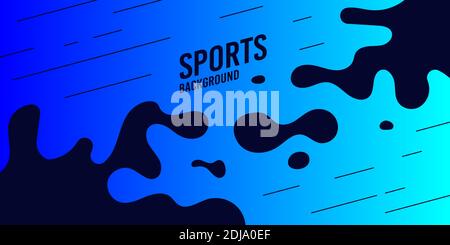 Abstract background with straight lines and splashes in minimalist flat style. Vector suitable design - Vector illustration Stock Vector