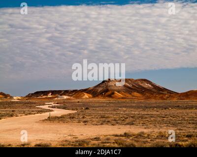 Tourist drive, Kanku Breakaways Conservation Park, Coober Pedy, South Australia Stock Photo