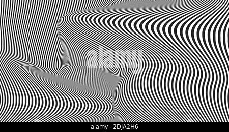 Abstract black and white line pattern template design mesh artwork background. Use for ad, poster, artwork, print. illustration vector eps10 Stock Vector