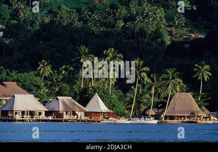 Cook's Bay, Hotel Club Bali Hai, MOOREA, Society Islands, French Polynesia  Stock Photo - Alamy