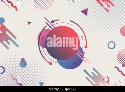Abstract gradient colorful sales banner cover design artwork background. Decorate for ad, poster, artwork, template design, print. illustration vector Stock Vector