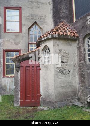 These are the grounds of Fonthill Castle. Stock Photo