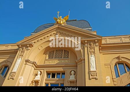 Theater, stages of the city of Gera in Germany, partial view Stock Photo