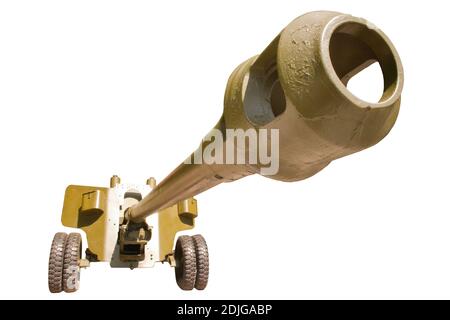Old gun isolated on white Stock Photo - Alamy