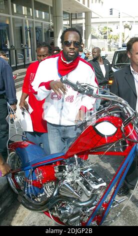 Wyclef Jean Tron Motorcycle