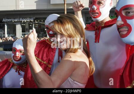 Stephanie Seymour attends the World Premiere of 'Nacho Libre' held at the Grauman's Chinese Theater in Hollywood, CA on 06/12/06. Stock Photo