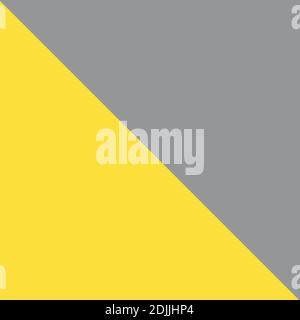 Color of the Year 2021. Illuminating, Ultimate gray. Background, texture Stock Photo