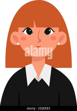 Isolated judge woman professions jobs icon- Vector Stock Vector