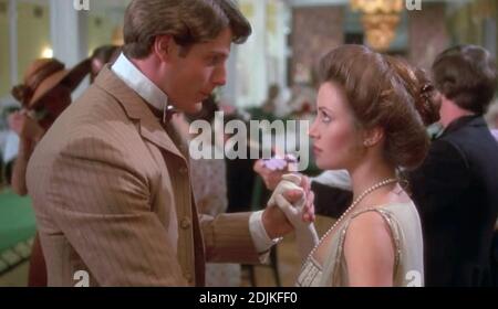 SOMEWHERE IN TIME 1980 Universal Pictures film with Jane Seymour and Christopher Reeve Stock Photo