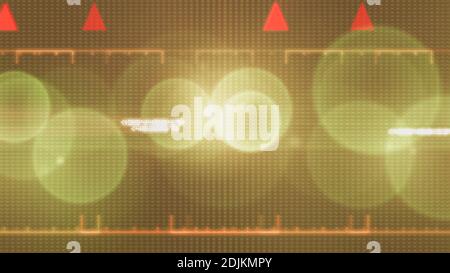 Information technology futuristic color data abstract background Stock Photo