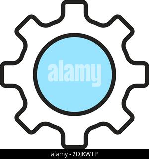 Isolated tools computers tecnology online icon- Vector Stock Vector