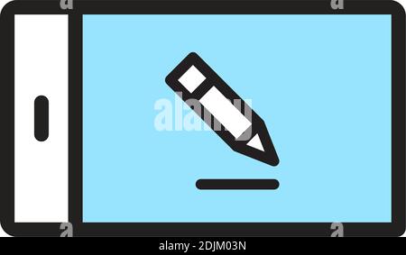 Isolated smartphone computers tecnology online icon- Vector Stock Vector
