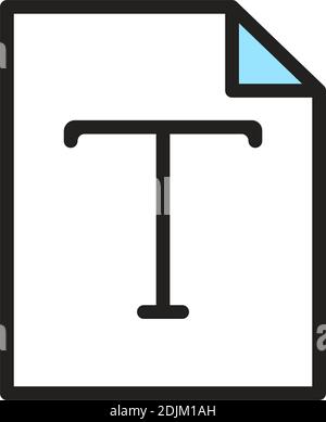 Isolated new paper computers tecnology online icon- Vector Stock Vector