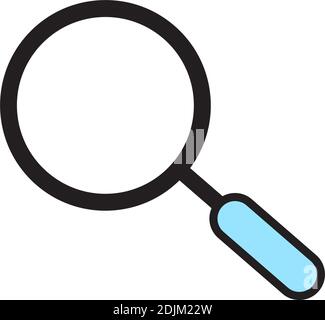 Isolated search computers tecnology online icon- Vector Stock Vector