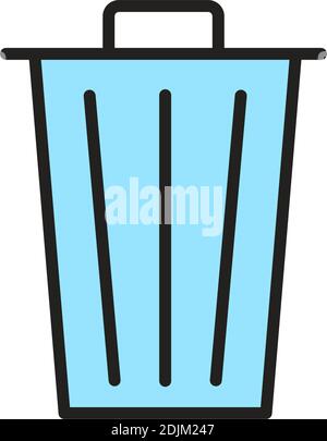 Isolated basket computers tecnology online icon- Vector Stock Vector
