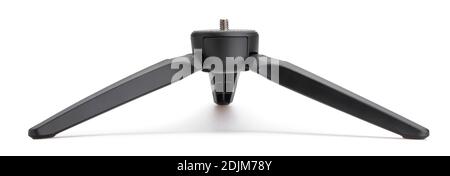 small tripod stand isolated on white Stock Photo