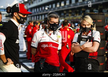 GIOVINAZZI Antonio (ita), Alfa Romeo Racing ORLEN C39, PUJOLAR Xevi (spa), Head of Trackside Engineering F1 of Alfa Romeo Raci / LM Stock Photo