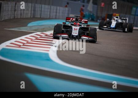 51 FITTIPALDI Pietro (bra), Haas F1 Team VF-20 Ferrari, action during the Formula 1 Etihad Airways Abu Dhabi Grand Prix 2020,  / LM Stock Photo