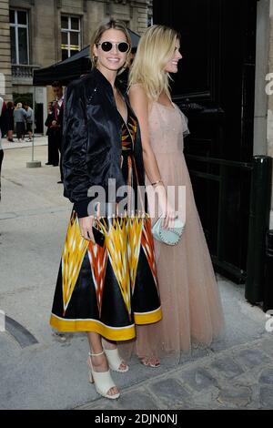 Helena Bordon and Lala Rudge arriving at the Valentino show as a part of Paris Fashion Week Ready to Wear Spring/Summer 2017 in Paris, France on October 02, 2016. Photo by Aurore Marechal/ABACAPRESS.COM Stock Photo