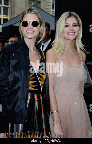 Helena Bordon and Lala Rudge arriving at the Valentino show as a part of Paris Fashion Week Ready to Wear Spring/Summer 2017 in Paris, France on October 02, 2016. Photo by Aurore Marechal/ABACAPRESS.COM Stock Photo