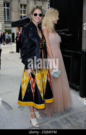 Helena Bordon and Lala Rudge arriving at the Valentino show as a part of Paris Fashion Week Ready to Wear Spring/Summer 2017 in Paris, France on October 02, 2016. Photo by Aurore Marechal/ABACAPRESS.COM Stock Photo