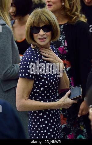 Paris, France. 02nd Oct, 2023. Anna Wintour attending the Louis