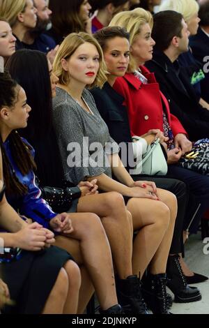 Lea Seydoux, Alicia Vikander and Catherine Deneuve attending the