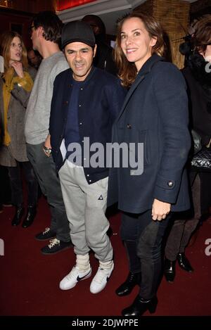 Melissa Theuriau, Jamel Debbouze attending the Demain Tout Commence Paris Premiere at Cinema Le Grand Rex in Paris, France, on November 28, 2016. Photo by Alban Wyters/ABACAPRESS.COM Stock Photo