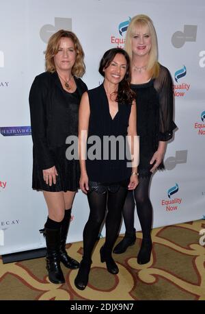 Susanna Hoffs, Debbi Peterson, Vicki Peterson of The Bangles attend the 3rd Annual Make Equality Reality Gala at the Montage Hotel on December 5, 2016 in Beverly Hills, Los Angeles, CA, USA. Photo by Lionel Hahn/ABACAPRESS.COM Stock Photo