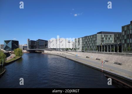 Germany, Berlin, Hauptbahnhof Stock Photo