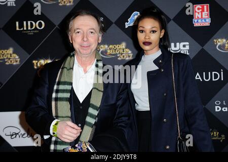 Philippe Chevallier and his wife Stephanie chevallier attending the Top Model Belgium 2017 at the Lido in Paris, France on December 18, 2016. Photo by Aurore Marechal/ABACAPRESS.COM Stock Photo