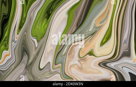3d waves background abstract  texture Stock Photo