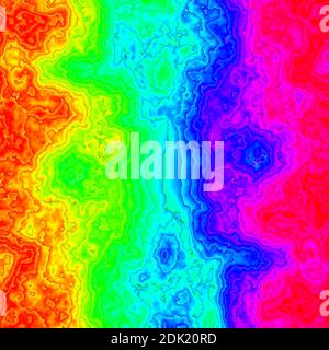 Pattern design made with the help of graphics editing and formatting. Stock Photo