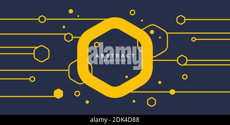 Abstract background with dynamic shape. Vector Illustration Stock Vector