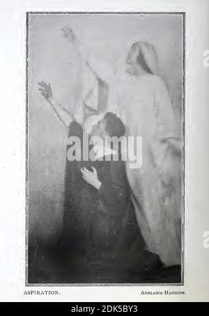 Vintage photograph entitled Aspiration by Adelaide Hanscom. Stock Photo