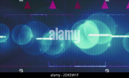 Information technology futuristic color data abstract background Stock Photo