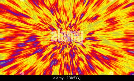 Hyperspace Abstract Background, speed abstract illustration render Stock Photo