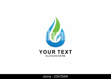 Oil & Gas nature logo icon symbol illustration Stock Vector