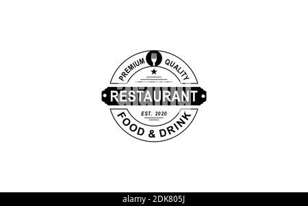 Retro Vintage Insignia, Logotype, Label or Badge symbol design element, business sign template. Stock Vector
